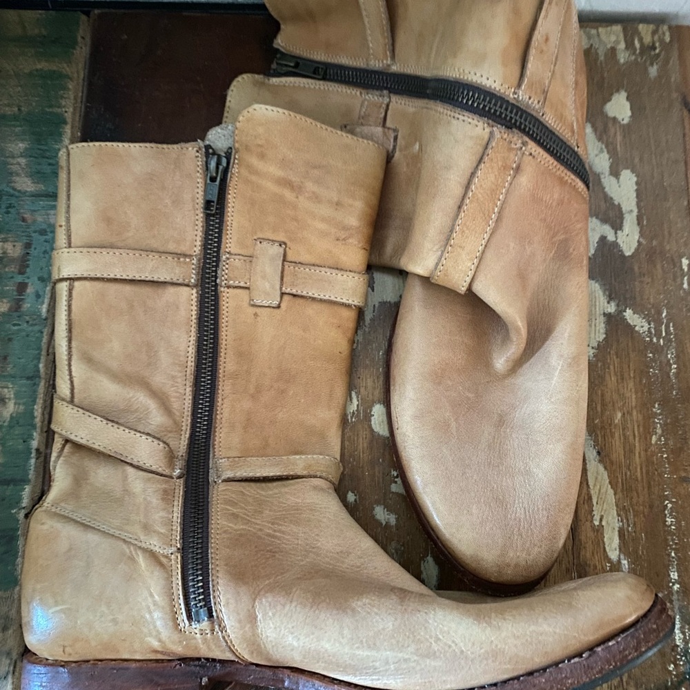 Bed Stu mid-calf boots